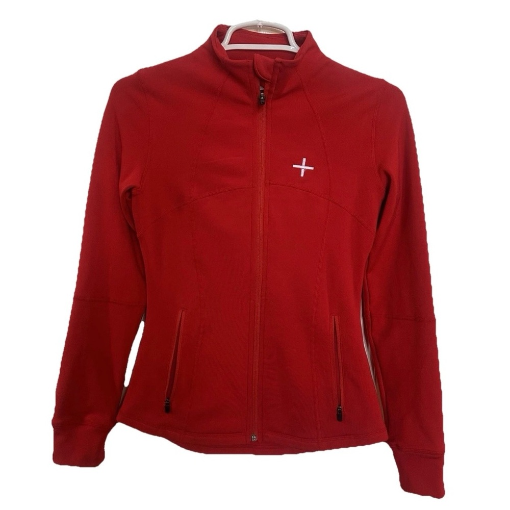 Dolcessa Activewear Soft Full Zip Jacket S Coastal Sporty Lightweight Gorpcore